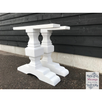 Onderstel kloostertafel WIT - Brighton